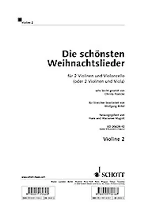 Produktbild von Die schönsten Weihnachtslieder