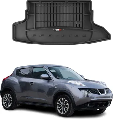 Image de Tapis de Coffre pour Nissan Juke 2010-2014 TPE Noir