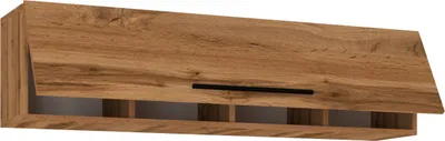Immagine prodotto di Mensola appesa in legno | Scaffale salvaspazio | Dimensioni: H. 115 x W. 30 x D. 30 cm | Elegante mensola appesa | Scaffalatura | Libreria | Tavola da parete - Arila XL