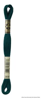 Obrázek produktu pro Vyšívací nit DMC Mouline Special 117MC -3808, 6-nitková, 8 m