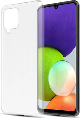 Produktbild von Cadorabo Hülle für Samsung Galaxy A22 4G / M22 / M32 4G Schutz Hülle in Transparent Schutzhülle TPU Silikon Cover Etui