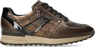 A studio shot of a single Mephisto sneaker.