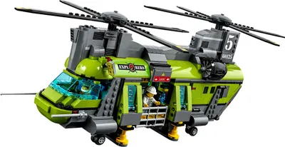 Produktbild von LEGO City Volcano Heavy-lift Helicopter, Bausatz, 8 Jahr(e), 1277 Stück(e)