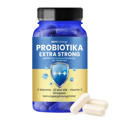 Produktbild von MOVit Probiotika EXTRA STRONG, 30 Kapseln