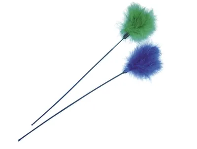 Produktbild von Nobby Federwedel Mit Flaumfedern 59 cm