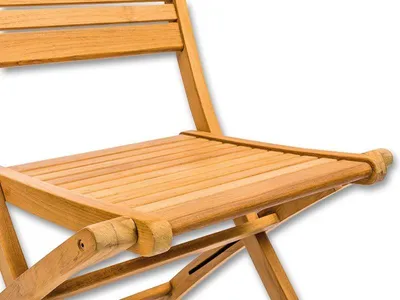 Produktbild von Mountfield Klappbarer Balkonsessel AMBRA 85 x 51 x 42 cm Teak