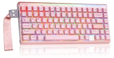 Obrázok produktu pre AULA HERO 75 HE Magnetická herná klávesnica 8K Rapid Trigger RGB, bezdrôtová, 75% (QWERTY US) - Magnetický spínač "Smoky Cloud"