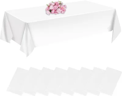 Obrázok produktu pre CHEPULA Jednorazový obrus biely 137x274 cm - 8 kusov