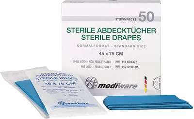 Produktbild von Abdecktücher, 2-lagig, 45 x 75cm : Pack: 50 Stück | Packung (50 Stück)