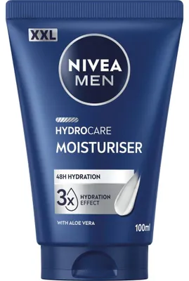 Obrázok produktu pre NIVEA Men Hydrocare, Muži, 150 ml, Krém, Univerzálna pleť, All ages, Hydratačný, Zmäkčovadlo