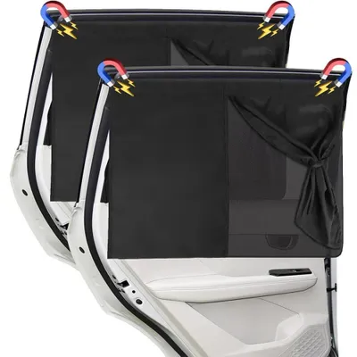 Produktbild von 2x Auto Seitenfenster Sonnenschutz Baby Kinder UV Schutz Abdeckung Sonnenblende