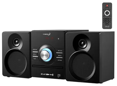 Image de Système hi-fi micro hi-fi stéréo avec Bluetooth, USB, entrée auxiliaire, lecteur CD et radio FM