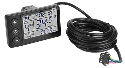 Obrázek produktu pro Vodotěsný LCD displej pro řízení motorů skútrů