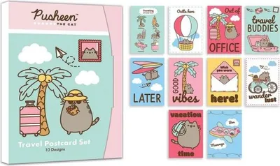 Obrázek produktu pro Set pohlednic Pusheen