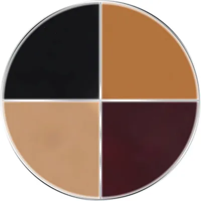 Produktbild von Kryolan Supracolor Quartett „Verbrannte Haut“