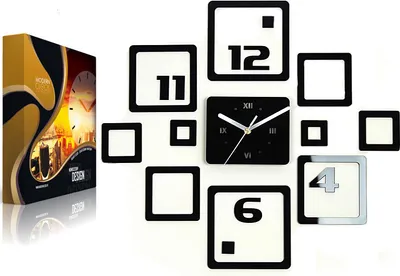 Produktbild von LARGE Wanduhr OTTO 3D DIY IMAGE 60cm QUALITÄT