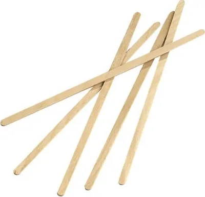Produktbild von HOSTI® 31061010 Einweg Holzrührstäbchen - 14 cm, 1000 Stück
