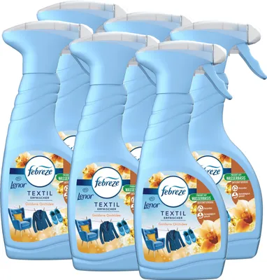 Produktbild von Febreze Textilerfrischer Lenor Goldene Orchidee 500ml - Textilspray (6er Pack)