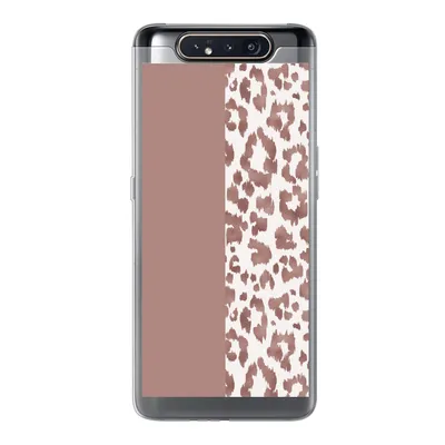 Produktbild von MuchoWow® Handyhülle Schutzhülle Hülle für Samsung Galaxy A80 Tiermuster - Rosa - Tiere Silikon Softcase Handy Hülle - Schutzdeckel