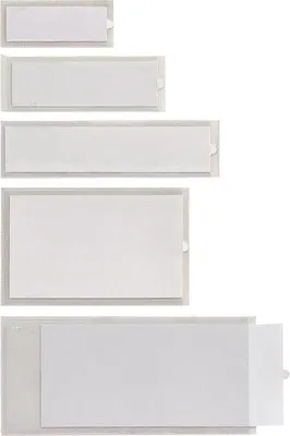 Productafbeelding van SEI Rota 320414 Transparante, witte map voor documenten, formaat A4