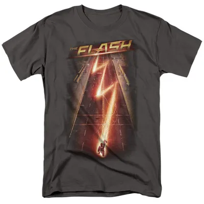 Obrázok produktu pre Tričko "Avenue" zo série The Flash, uni, pre pánov/dámy, model TV39315 (veľkosť S), farba: antracit