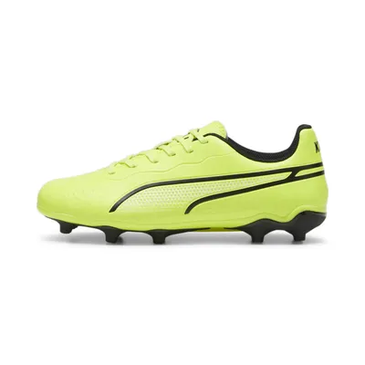 Produktbild von Puma Kinder Fussballschuhe King Match FG/AG Jr. - 107573, Farbe:Gelb, Kinder Schuhe:38.5
