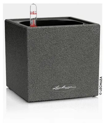 Produktbild von CANTO Stone 14 Kräuterwürfel mit Bewässerungssystem, graphitschwarz