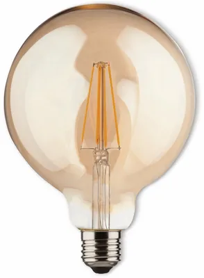 Image de Müller-Licht Lampe LED, Globe, 400419, G125, E27, EEK : G, 4,5 W, 350 lm, 2000K, or
