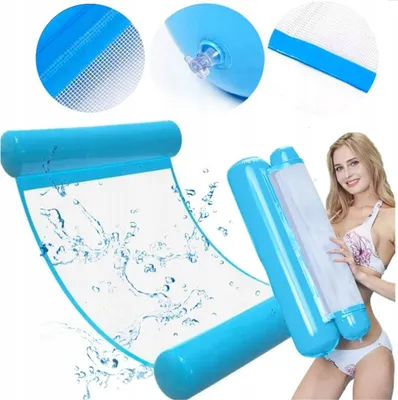 Obrázok produktu pre Nafukovacia Vodná Hojdacia Sieť Matrac Stolové Kreslo Pre Bazén Plávajúce Nafukovacie