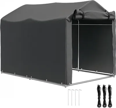 Produktbild von Garagenzelt 220 x 157 x 165 cm wasserdicht Rolltür UV-beständig Fahrradgarage