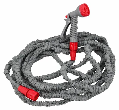 Productafbeelding van AW Tools - Slangset, 7-in-1 AW3741 (13,5 m) (Grijs/Rood)