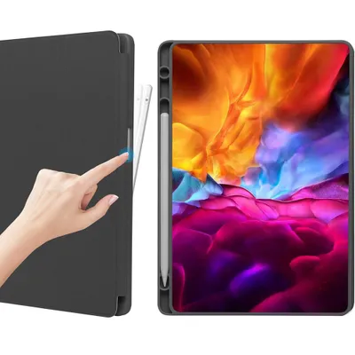 Obrázok produktu pre Techsuit Sklopný obal Flex Trifold (s držiakom na pero) - Samsung Galaxy Tab A9 - Tmavo Modrá