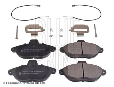 Produktbild von BLUE PRINT Bremsbeläge Satz Vorne für FIAT Scudo Kastenwagen (220) ADP154239