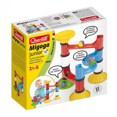 Immagine prodotto di Quercetti Migoga Junior Basic set Pista per Biglie