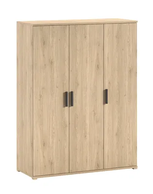 Produktbild von VIPACK - SAM Kleiderschrank 3-trg., Ausf. Eiche Melamin Nachbildung