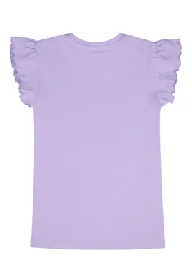 Produktbild von Frozen - Die Eiskönigin Elsa Kinder Mädchen T-Shirt kurzarm  , Größe:122-128