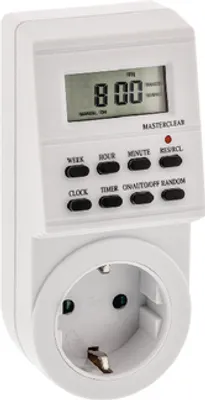 Produktbild von Valueline Digitale Zeitschaltuhr Weiß