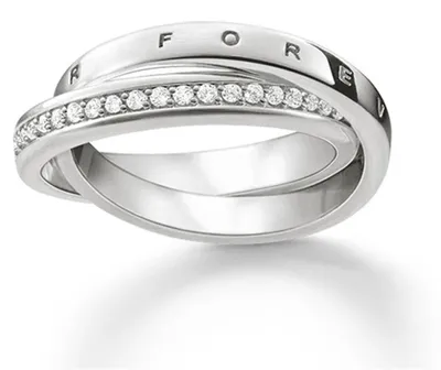 Zdjęcie produktu dla Pierścionki damskie Thomas Sabo TR2099-051-14-56