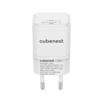 Obrázok produktu pre Cubenest PD GaN Nano adaptér USB-C 65 W N1D65