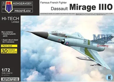 Immagine prodotto di Kovozavody Prostejov KPM-H7218 Dassault Mirage III O