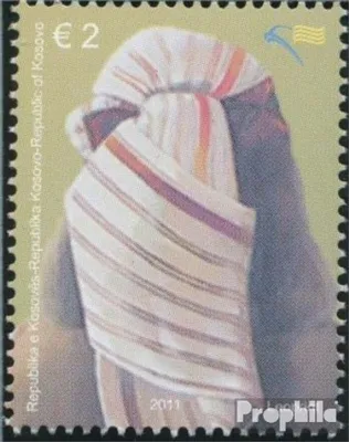 Produktbild von Briefmarken Kosovo 2011 Mi 200 (kompl.Ausg.) postfrisch Trachten