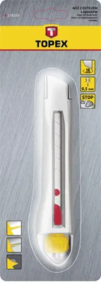Immagine prodotto di TOPEX Coltello a lama spezzata 18 mm, corpo in metallo