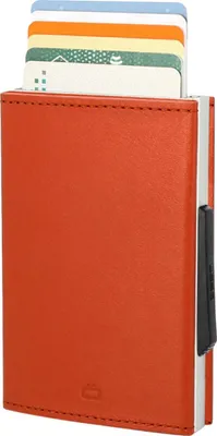 Image de Ögon Cascade Wallet Minibourse Porte-cartes avec protection RFID orange
