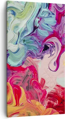 Produktbild von Bild auf Leinwand - Leinwandbild - Abstraktion modern - 45x80cm - Wand Bild - Wanddeko - Wandbilder - Leinwanddruck - Bilder - Kunstdruck - Wanddekoration - Leinwand bilder - Wandkunst - PA45x80-3877