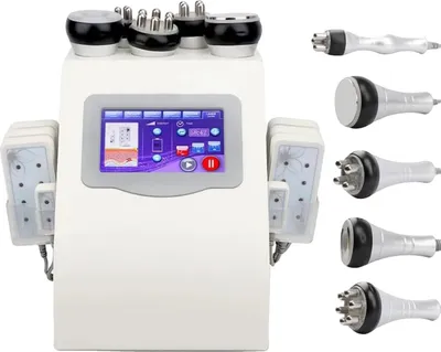 Obrázek produktu pro Ultrazvukový liposukční přístroj, vypínání kůže, nastavitelná intenzita, BÍLÝ, zástrčka EU, 220 V