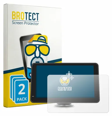 Produktbild von 2x BROTECT Schutzfolie für geekmaxi SD7293A 7" Displayschutz Displayschutzfolie Folie Matt Entspiegelungsfolie