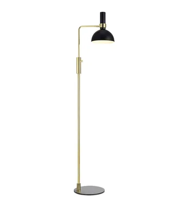 Image de LARRY Lampadaire Noir 1 ampoule