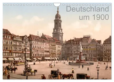 Produktbild von Kalender 2027 · US-Version · Deutschland um 1900 (Wandkalender 2027 12" × 8" Querformat), CALVENDO, 12-monatiger Wandkalender