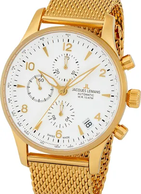Produktbild von Jacques Lemans 1-1935F London Automatik Chronograph Herrenuhr ETA 7750