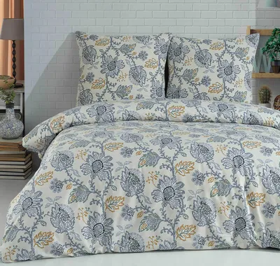 Produktbild von Buymax® Bettwäsche Bettbezug 135x200 cm, Kopfkissenbezug 80x80 cm 2 teilig Deckenbezug Set aus 100% Baumwolle Renforce mit Reissverschluss